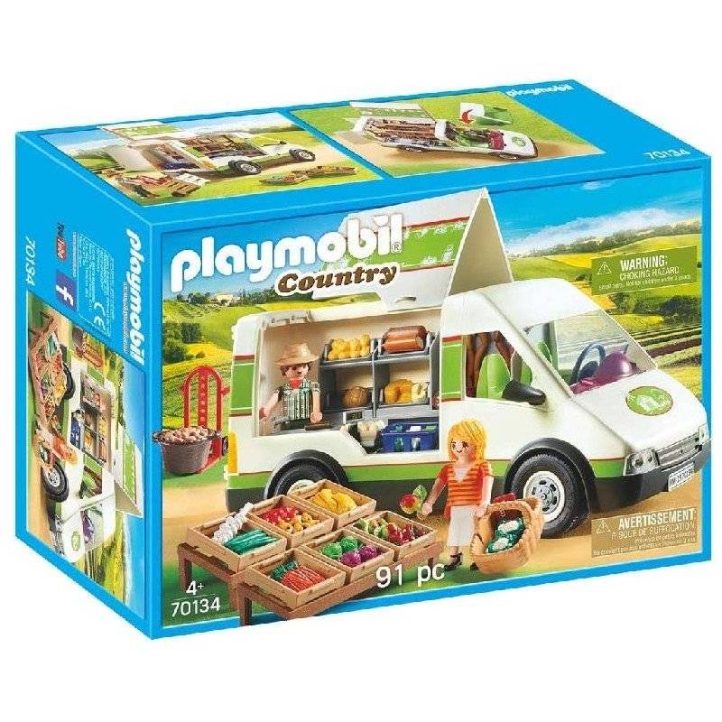 Playmobil 70134 Country Mobile Farm Market Play Set